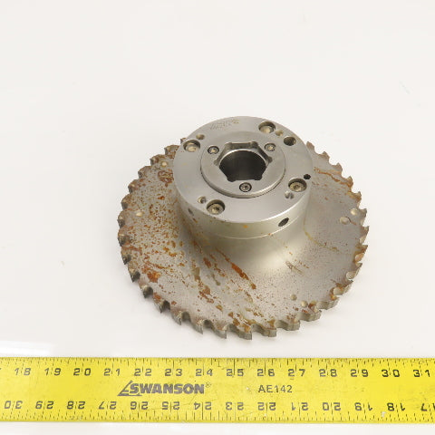 Leuco 302434515 Hydro Clamping Bushing W/ Hexagonal Top & 250 x 15 x 60mm Cutter