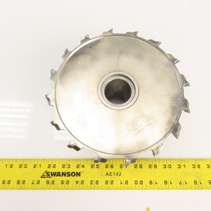 Leuco 01426510 Hydro Clamping Bushing W/ Hexagonal Top & 220 x 96 x 40mm Cutter