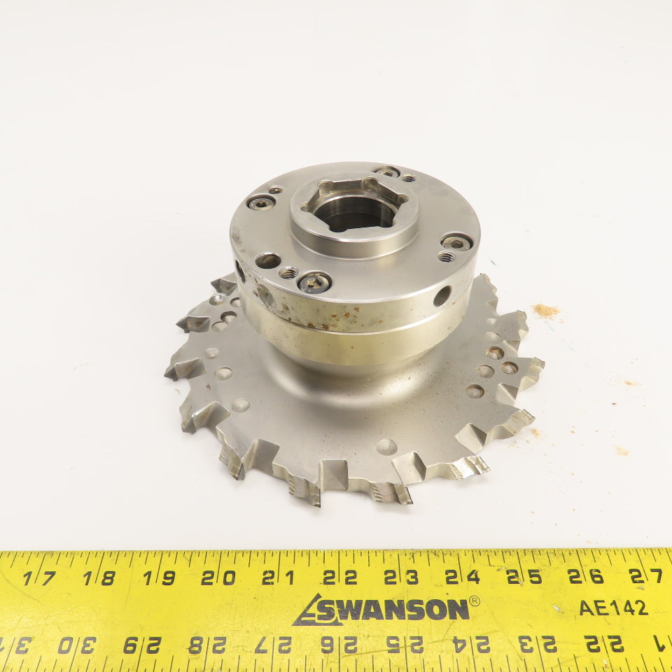 Leuco 01426510 Hydro Clamping Bushing W/ Hexagonal Top & 220 x 96 x 40mm Cutter