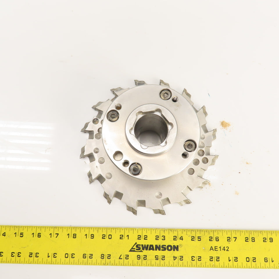 Leuco 01426510 Hydro Clamping Bushing W/ Hexagonal Top & 220 x 96 x 40mm Cutter