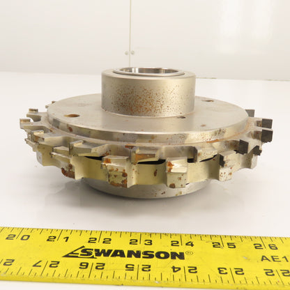 Leuco 01418794 Hydro Clamping Bushing W/ Hexagonal Top & 220 x 96 x 40mm Cutter