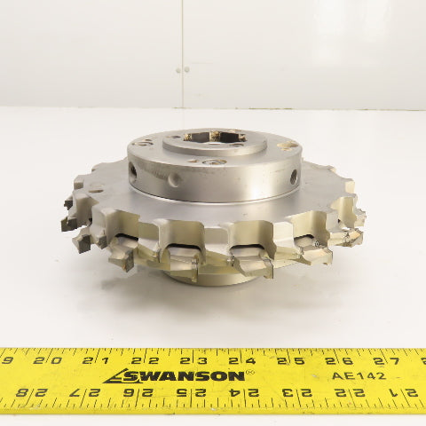 Leuco 01418794 Hydro Clamping Bushing W/ Hexagonal Top & 220 x 96 x 40mm Cutter