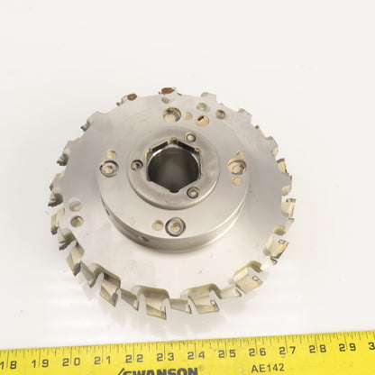 Leuco 01418794 Hydro Clamping Bushing W/ Hexagonal Top & 220 x 96 x 40mm Cutter