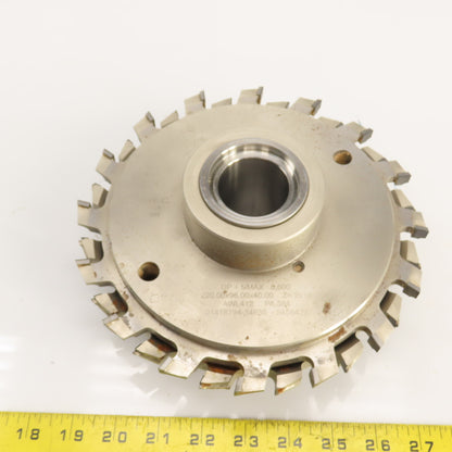 Leuco 01418794 Hydro Clamping Bushing W/ Hexagonal Top & 220 x 96 x 40mm Cutter