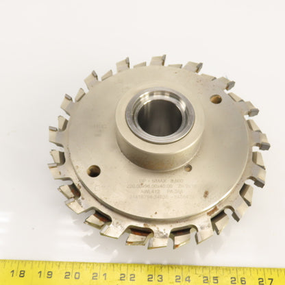 Leuco 01418794 Hydro Clamping Bushing W/ Hexagonal Top & 220 x 96 x 40mm Cutter