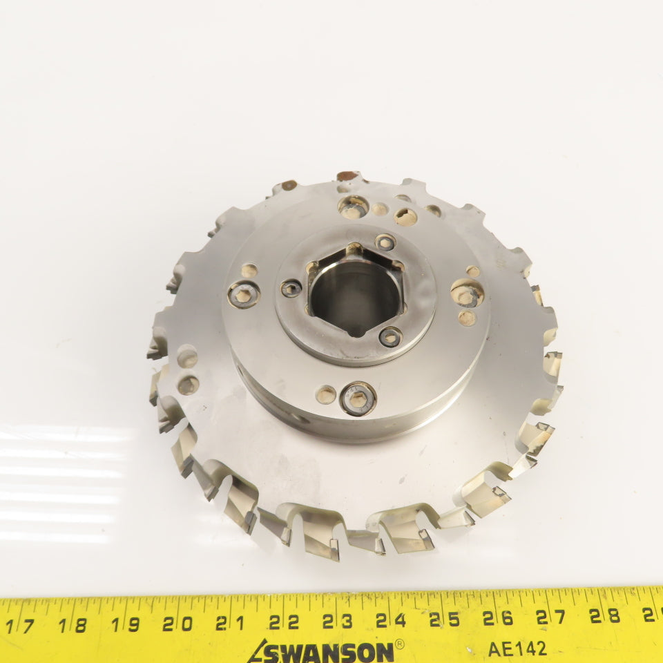 Leuco 01418794 Hydro Clamping Bushing W/ Hexagonal Top & 220 x 96 x 40mm Cutter