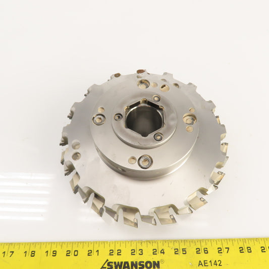 Leuco 01418794 Hydro Clamping Bushing W/ Hexagonal Top & 220 x 96 x 40mm Cutter