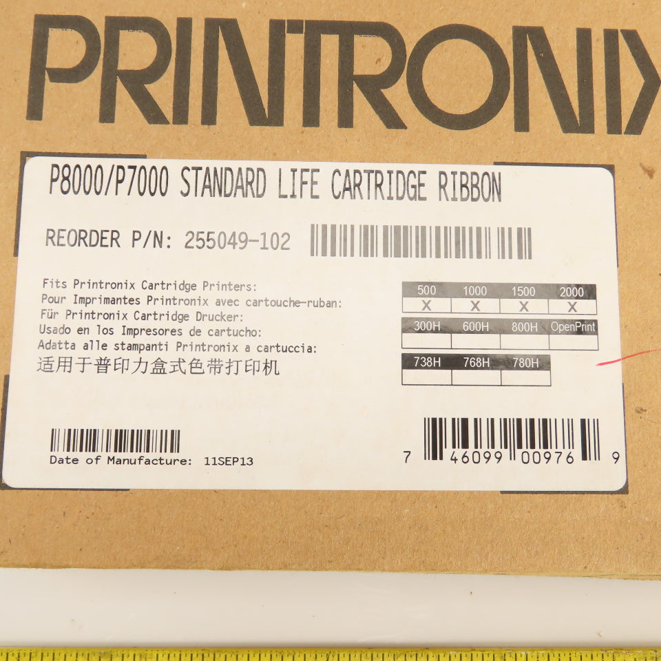 Printronix 255049-102 Ribbon Cartridge Standard Life P8000/P7000/N7000