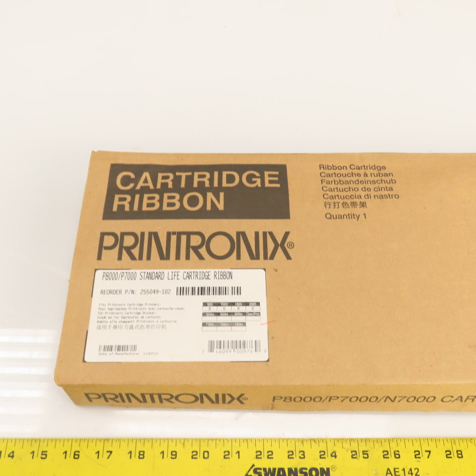 Printronix 255049-102 Ribbon Cartridge Standard Life P8000/P7000/N7000