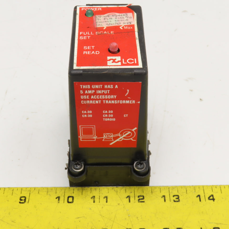 Load Controls Inc. CA-30 5 Amp 0-1mA Adjustable Gain Current Transducer