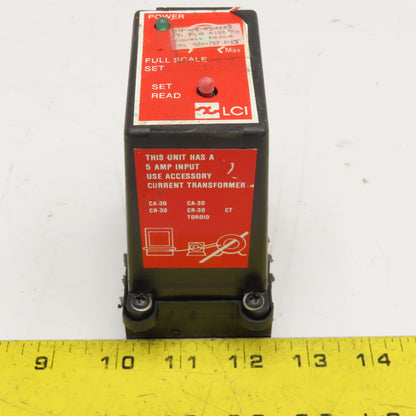 Load Controls Inc. CA-30 5 Amp 0-1mA Adjustable Gain Current Transducer