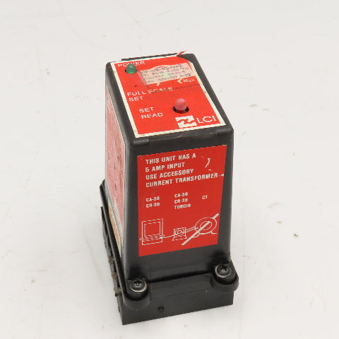 Load Controls Inc. CA-30 5 Amp 0-1mA Adjustable Gain Current Transducer