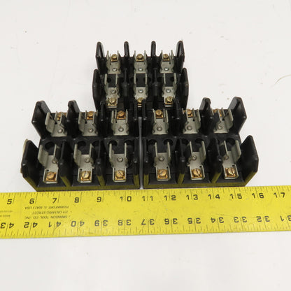 USD J60030 30A 600V 3 Pole Class J Fuse Holder Lot Of 3