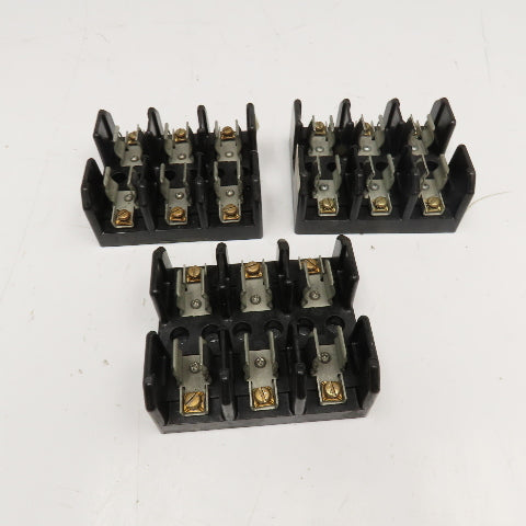 USD J60030 30A 600V 3 Pole Class J Fuse Holder Lot Of 3