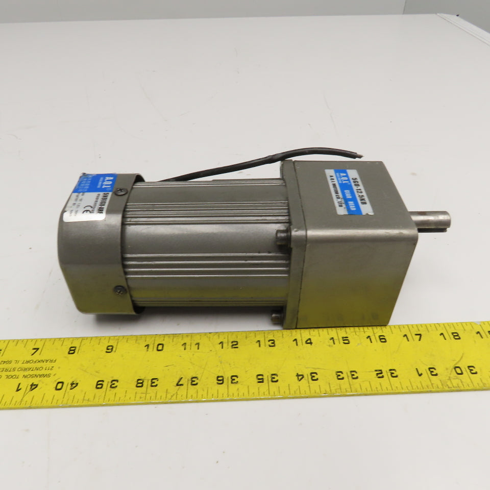 AQL Motor Co. 5GU-12.5KB 51K90GU-ARF Motor W/ Gear Head 110V 90W 50Hz