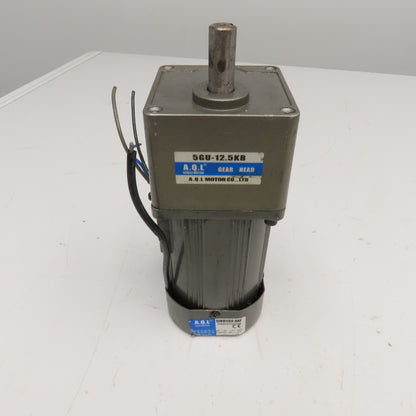 AQL Motor Co. 5GU-12.5KB 51K90GU-ARF Motor W/ Gear Head 110V 90W 50Hz