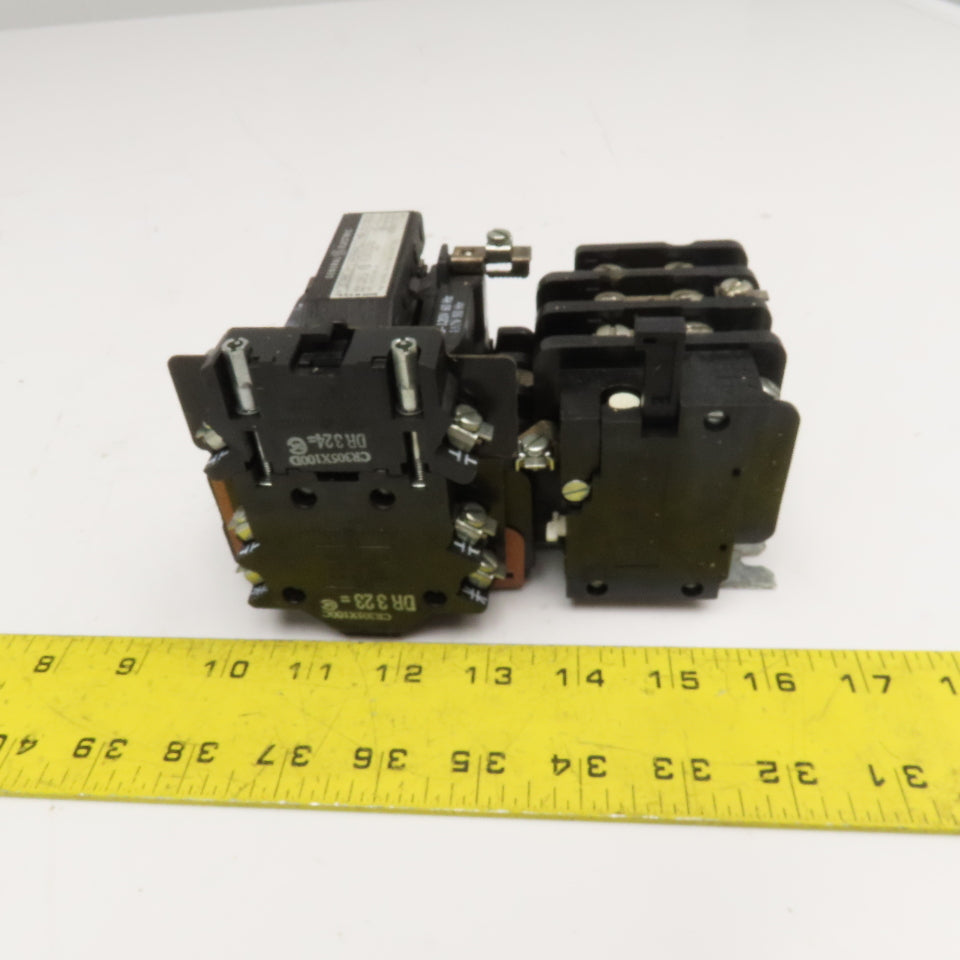 General Electric 308C2192RAGTMR Size 1 Motor Starter 600VAC 27A 10Hp 120V Coil
