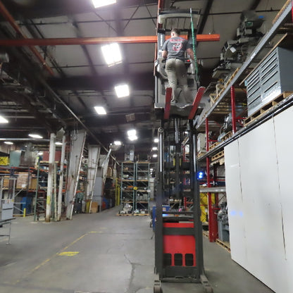 2012 Raymond 550-OPC30TT 24V 3000 Lb. Electric Order Picker Forklift 210" Lift