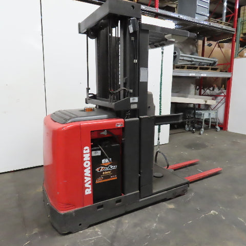 2012 Raymond 550-OPC30TT 24V 3000 Lb. Electric Order Picker Forklift 210" Lift