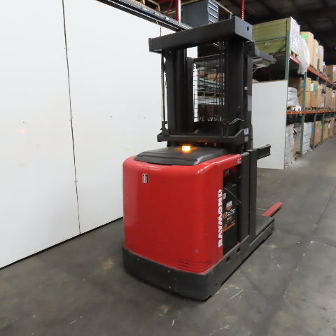 2012 Raymond 550-OPC30TT 24V 3000 Lb. Electric Order Picker Forklift 210" Lift