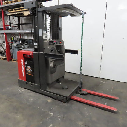 2012 Raymond 550-OPC30TT 24V 3000 Lb. Electric Order Picker Forklift 210" Lift