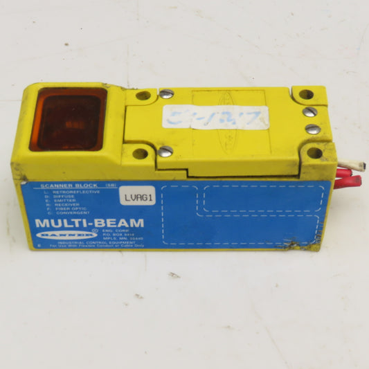 Banner LVAG1 Multi Beam Retroreflective Sensor Block 120V