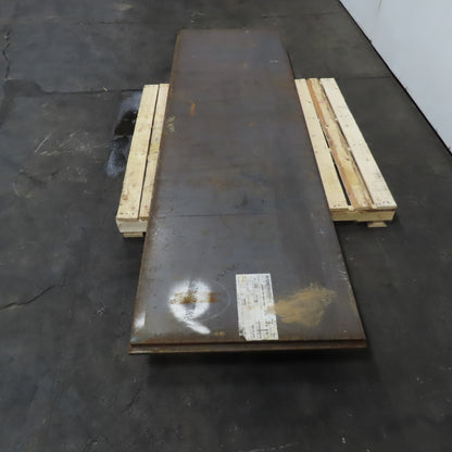 A829- Grade 4140 29-1/2" x 96" x 3/4" Thick Steel Plate Lot Of 2