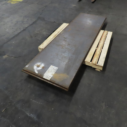 A829- Grade 4140 29-1/2" x 96" x 3/4" Thick Steel Plate Lot Of 2