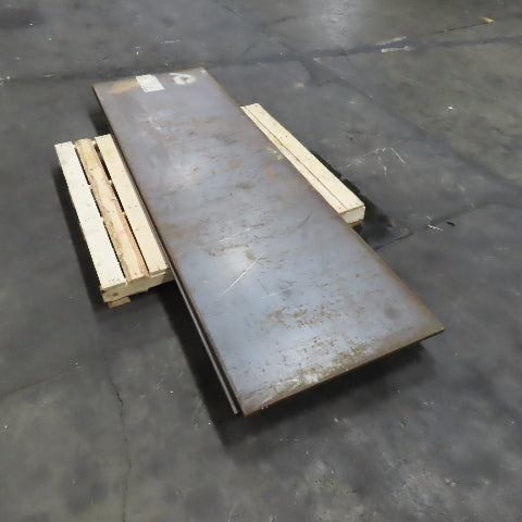 A829- Grade 4140 29-1/2" x 96" x 3/4" Thick Steel Plate Lot Of 2