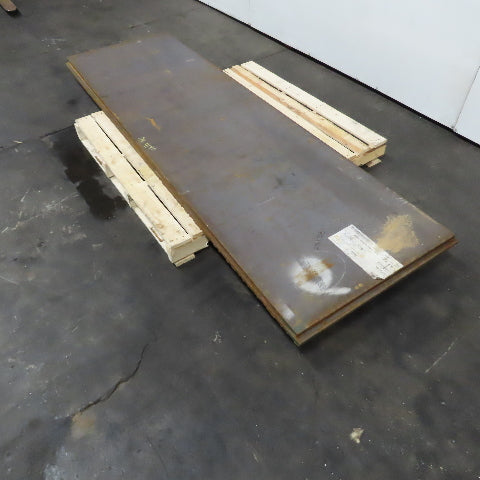 A829- Grade 4140 29-1/2" x 96" x 3/4" Thick Steel Plate Lot Of 2