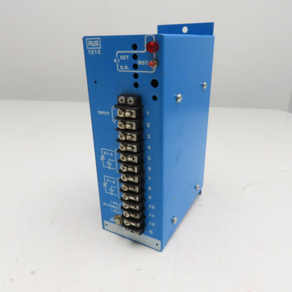 Ametek ET-1218-ID1-HF-H1-N1-T10 115V High Trip Failsafe Current Alarm