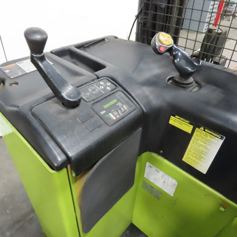 05 Yale NR040 203" Lift 3600 LB Narrow Aisle Long Reach Forklift 24V No Battery