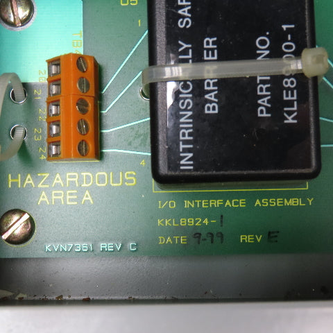 Rice Lake 44061 Intrinsically Safe I/O Barrier Interface KKL8924-1