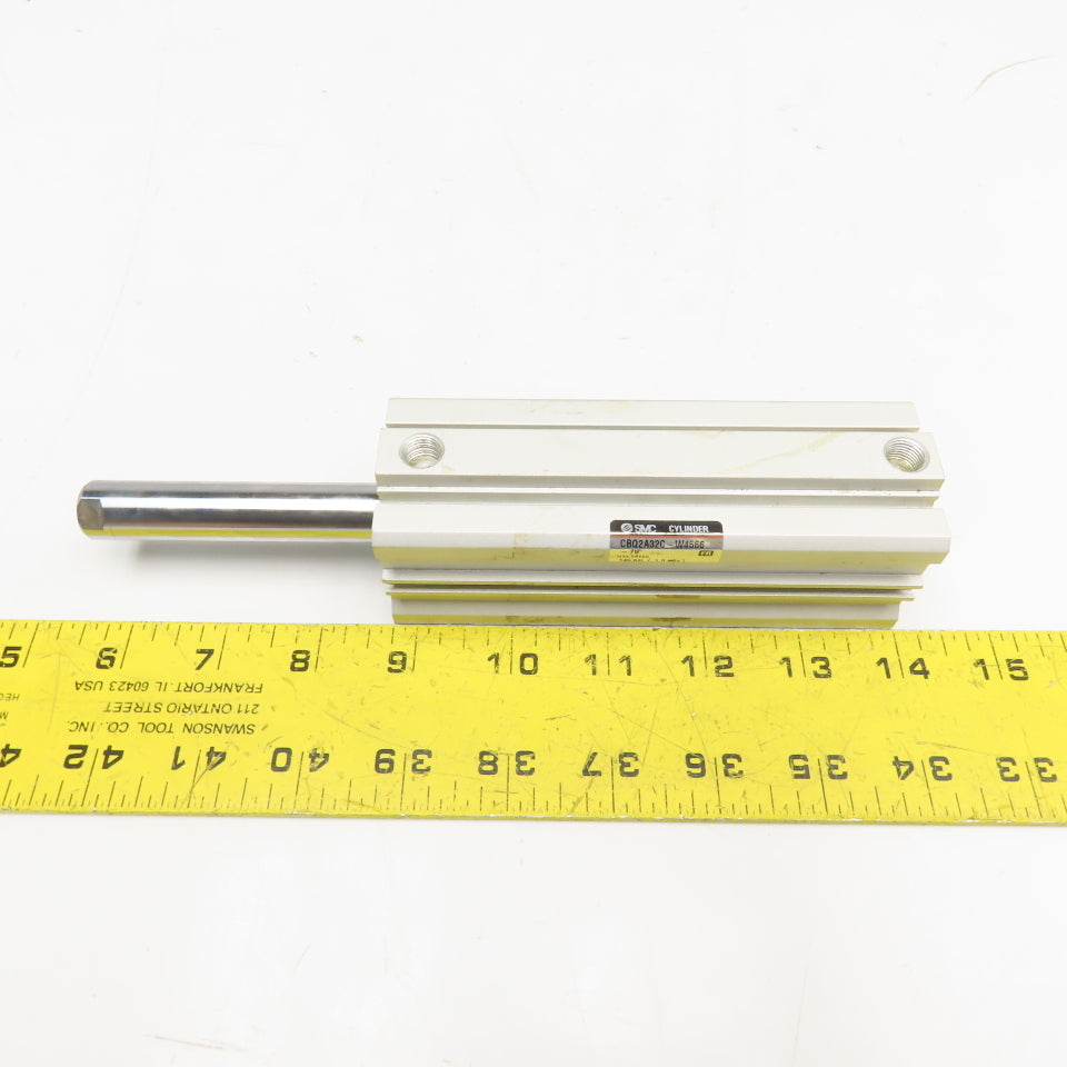 SMC CBQ2A32C-W4566-75 32mm Bore 75mm Stroke Autoswitch Air Cylinder