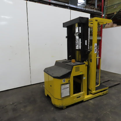 2003 Yale OS030ECN24TE089 195" 3000 LB Narrow Aisle Order Picker 24V No Battery