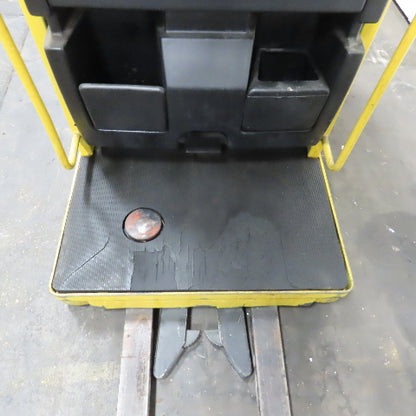 2003 Yale OS030ECN24TE089 195" 3000 LB Narrow Aisle Order Picker 24V No Battery