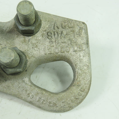 Ace SDA-74 Dead End Strain Clamp 8000LB Eye 40Ft-LB Torque P-107