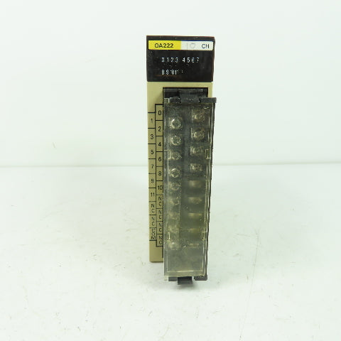 Omron C200H-0A222 Output Unit Module 100-240VAC 0.3A/Point 2A/Unit
