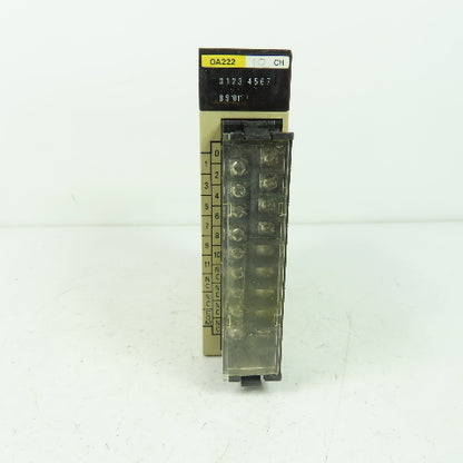 Omron C200H-0A222 Output Unit Module 100-240VAC 0.3A/Point 2A/Unit