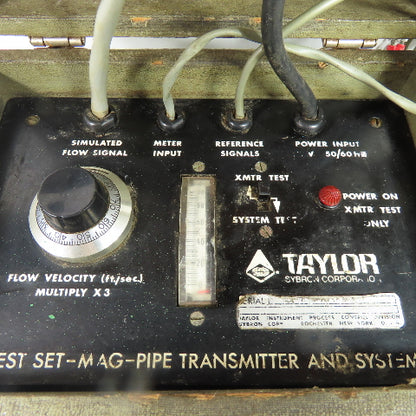 Taylor Test Set-Mag-Pipe Transmitter System