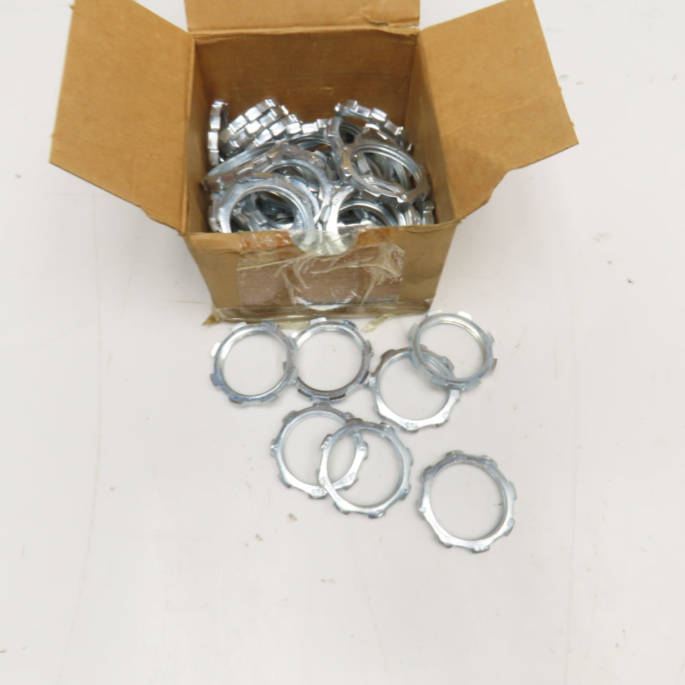 T&B Thomas & Betts 1" Ridgid Metal Conduit EMT Lock Nut Lot Of 50