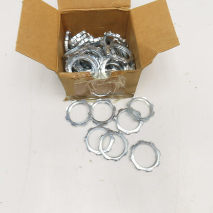 T&B Thomas & Betts 1" Ridgid Metal Conduit EMT Lock Nut Lot Of 50