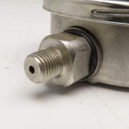 Wika 0-3000PSI Pressure Gauge 4" Stainless Steel 1/4" NPT Bottom Ported