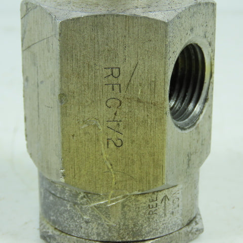 Flairline RFC-1/2 Right Angle Flow Control Valve 1/2" NPY