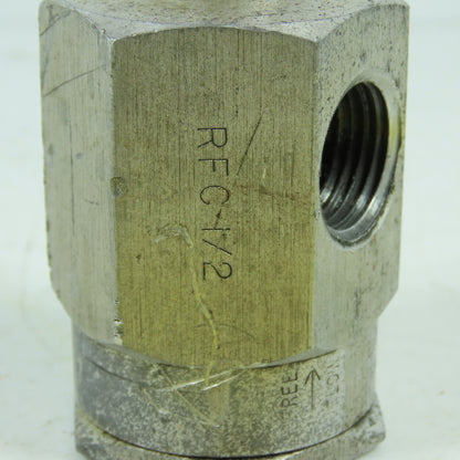 Flairline RFC-1/2 Right Angle Flow Control Valve 1/2" NPY