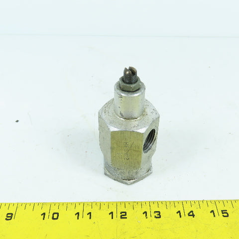 Flairline RFC-1/2 Right Angle Flow Control Valve 1/2" NPY