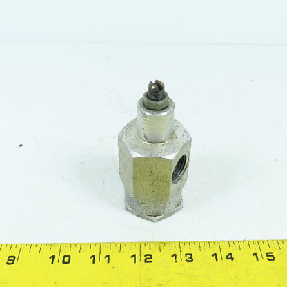 Flairline RFC-1/2 Right Angle Flow Control Valve 1/2" NPY