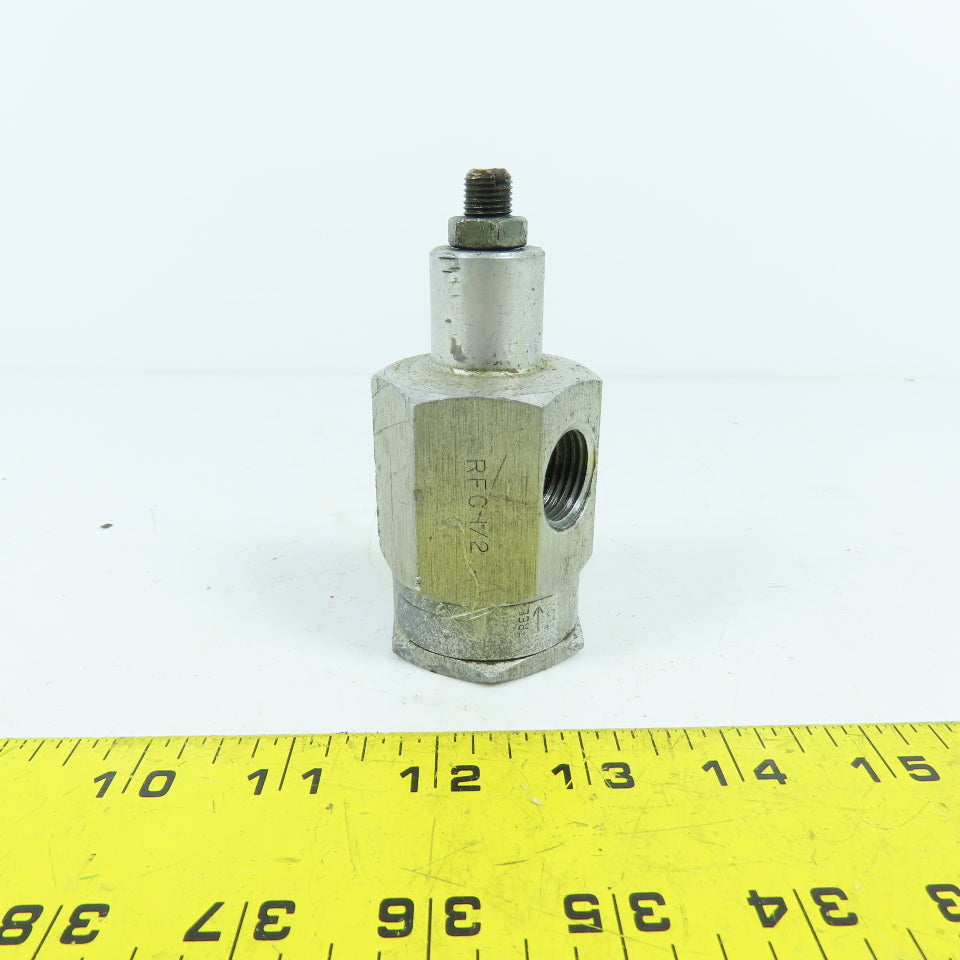 Flairline RFC-1/2 Right Angle Flow Control Valve 1/2" NPY