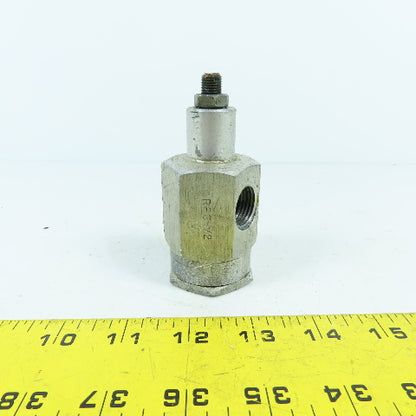 Flairline RFC-1/2 Right Angle Flow Control Valve 1/2" NPY