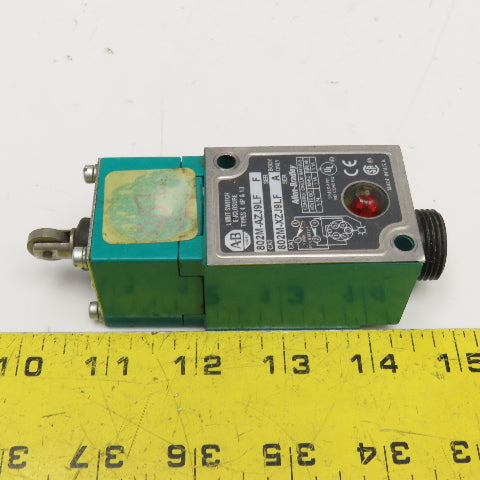 Allen Bradley 802M-AZJ9LF Limit Switch W/ 802M-DX Cam Plunger Operating Head